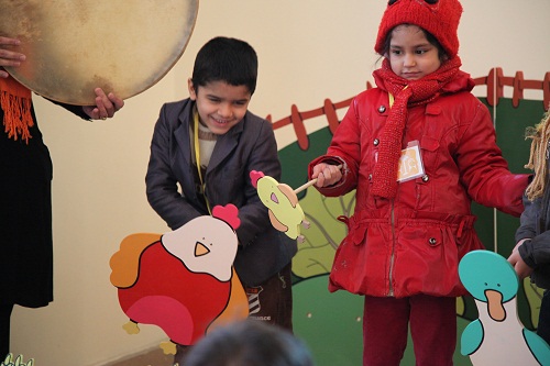 مهمانان کوچک انجمن حمایت از کودکان کار مولوی در موزه کودکی